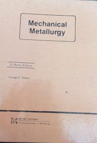 Mechanical Metallurgy